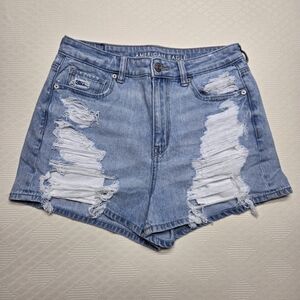 American Eagle Distressed Mom Short Size-6